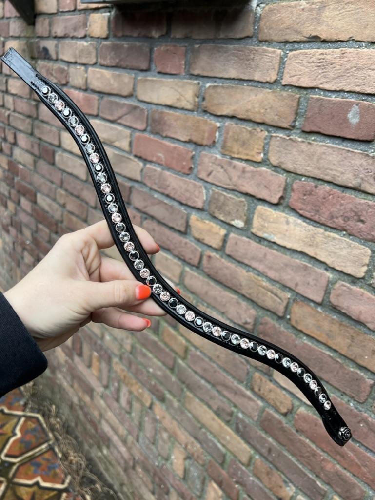 Frontriem Classic High End crystals L - Afbeelding 6