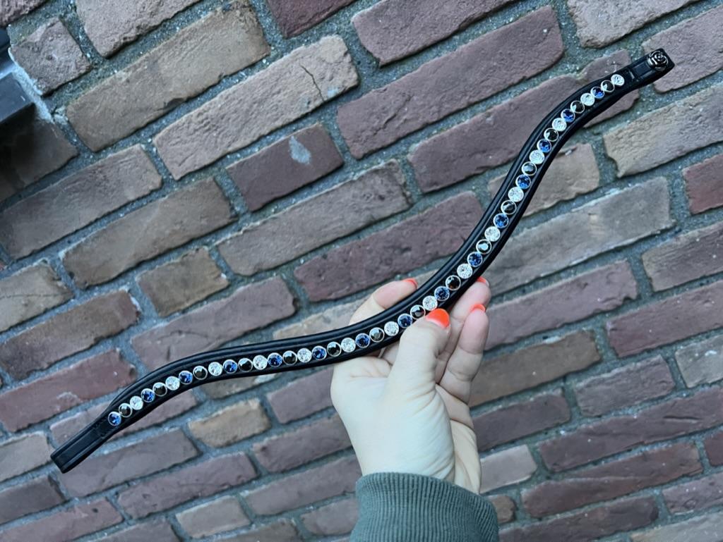 Frontriem Classic High End crystals L - Afbeelding 16