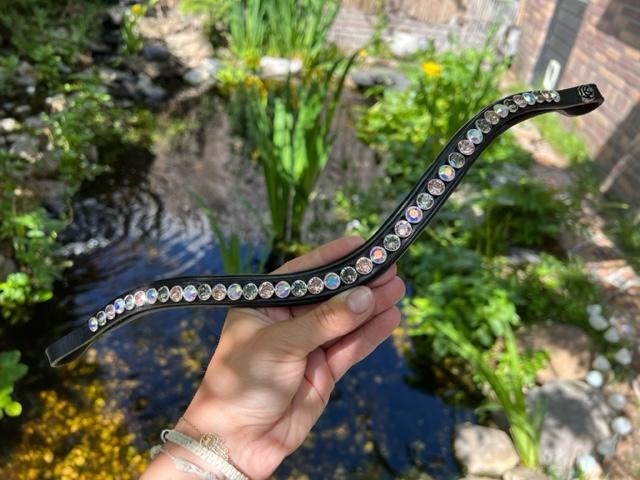 Frontriem Classic High End crystals XL lak - Afbeelding 20