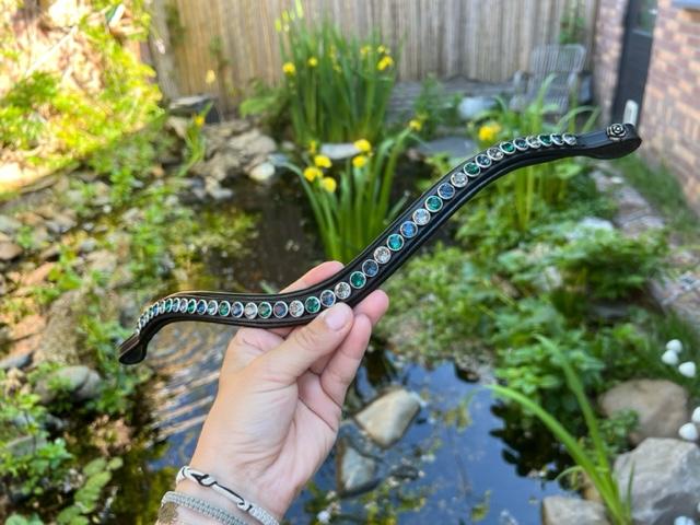 Frontriem Classic High End crystals XL lak - Afbeelding 19