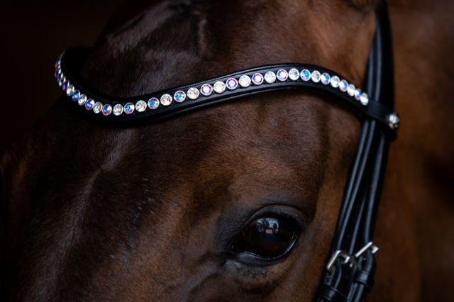 Frontriem Classic High End crystals L - Afbeelding 12