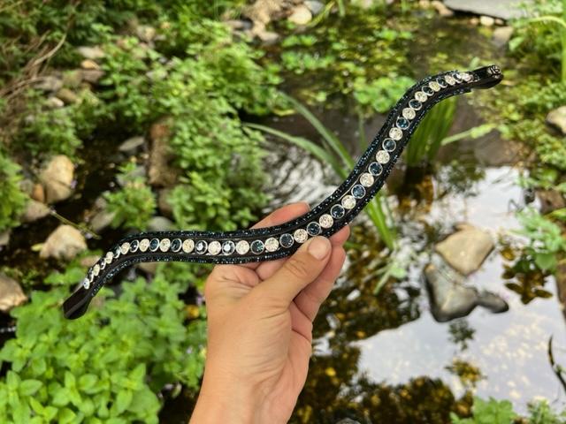 **NIEUWE KLEUREN ROCKS** Frontriem Classic CrystalRock High End - Afbeelding 4