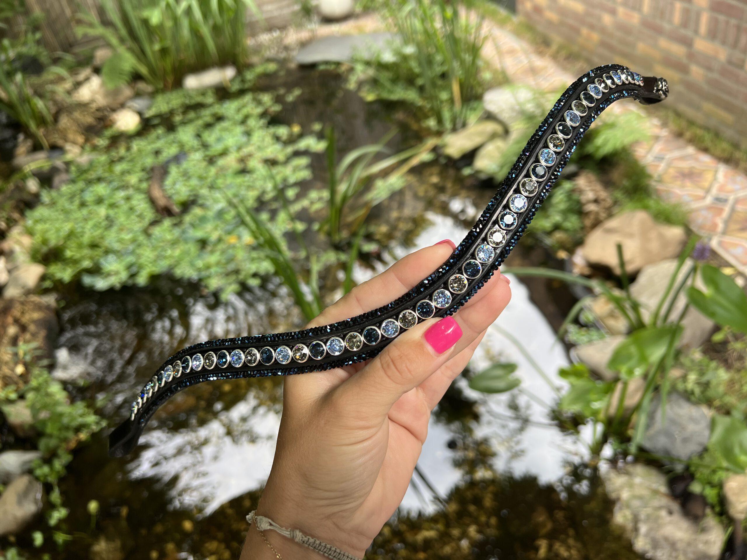 **NIEUWE KLEUREN ROCKS** Frontriem Classic CrystalRock High End - Afbeelding 11