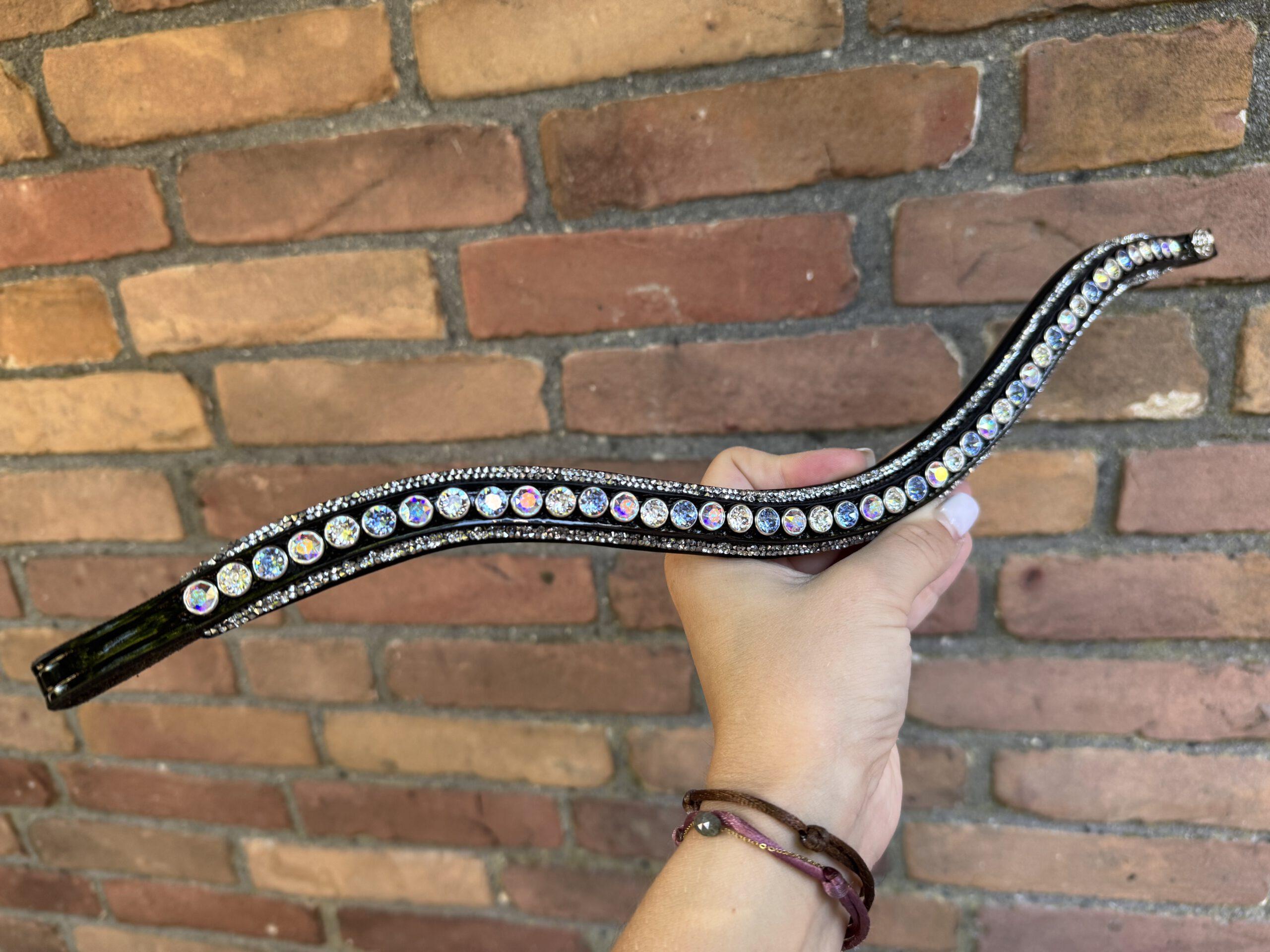 **NIEUWE KLEUREN ROCKS** Frontriem Classic CrystalRock High End - Afbeelding 6