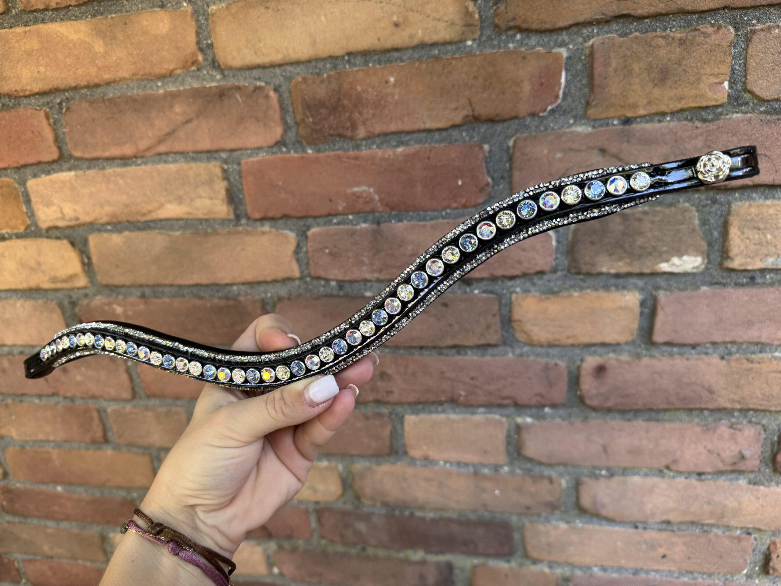 **NIEUWE KLEUREN ROCKS** Frontriem Classic CrystalRock High End - Afbeelding 9