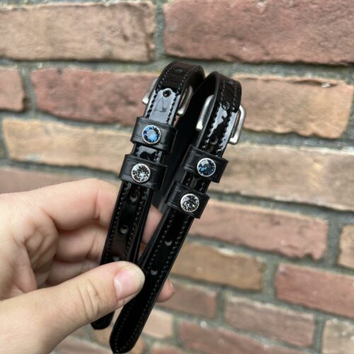 Sporenbandjes lak met High End crystal