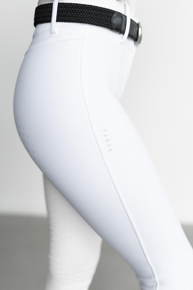 Fager Ebba wedstrijd rijbroek wit - Afbeelding 2