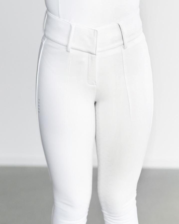 Fager Ebba wedstrijd rijbroek wit - Afbeelding 4