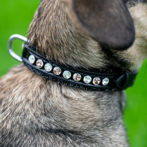 Hondenbandje Classic Crystal Rock