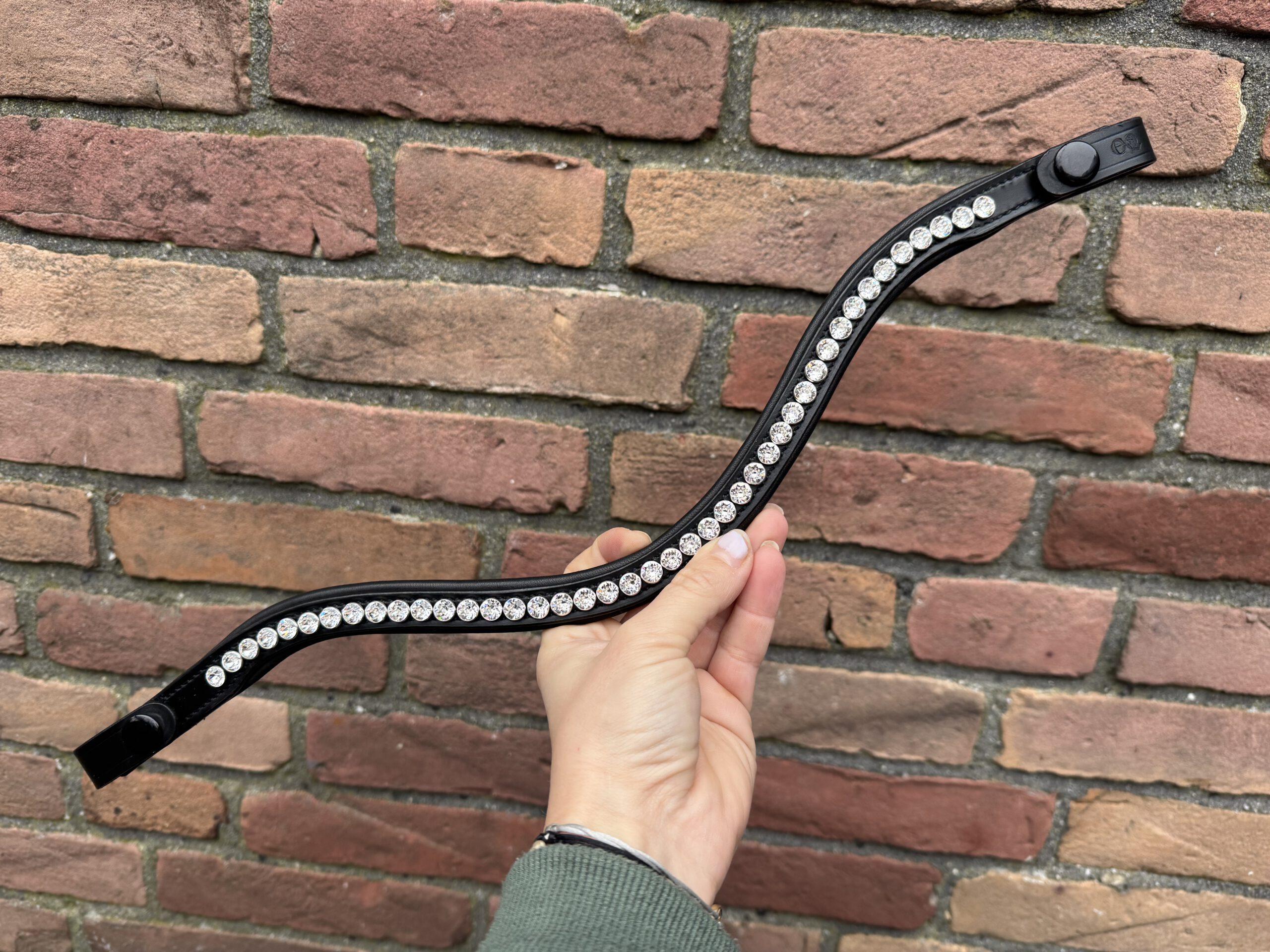 Frontriem Classic Button High End crystals