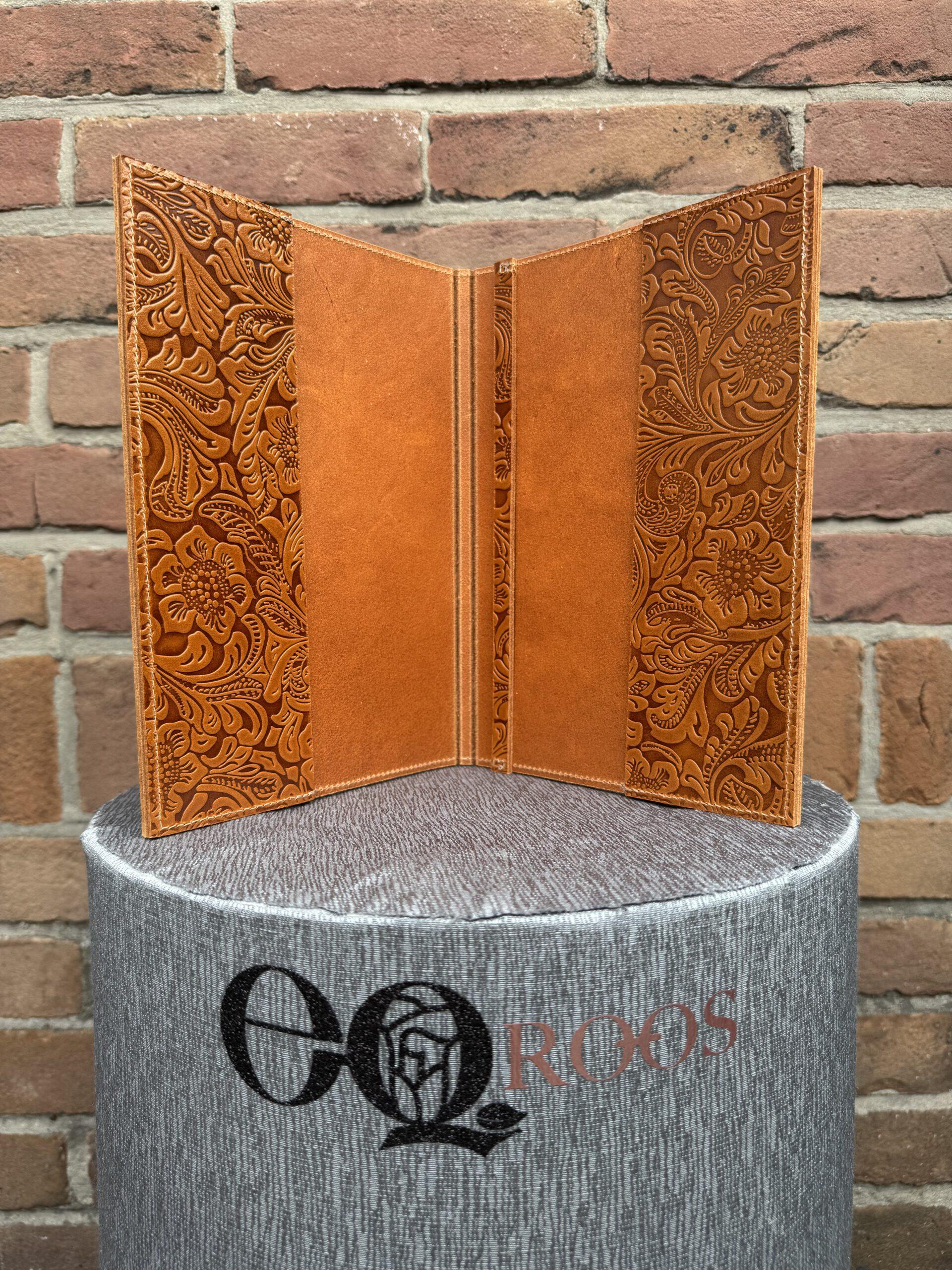 Lederen paspoort hoes paard Royal - Afbeelding 5