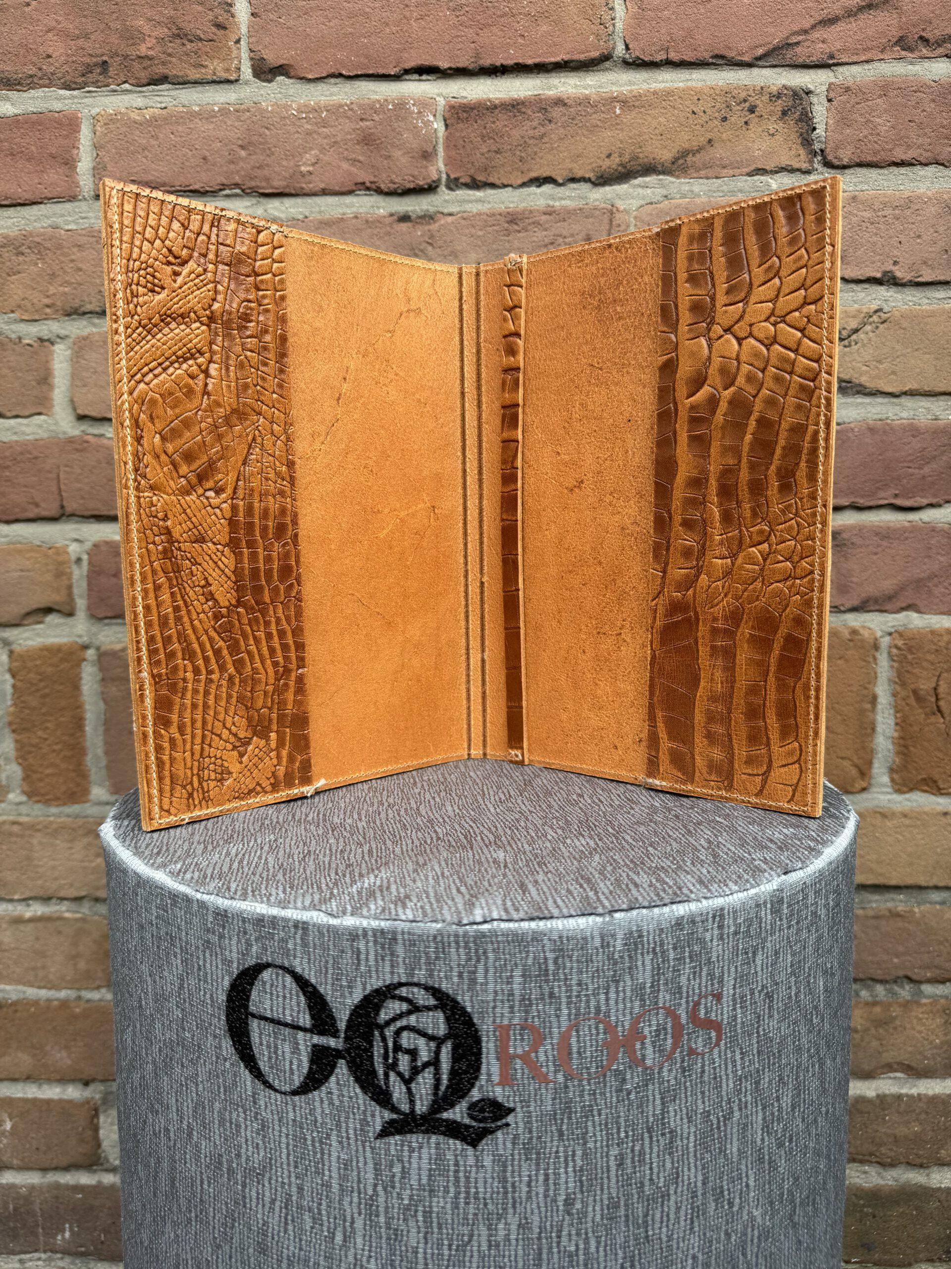 Lederen paspoort hoes paard Royal - Afbeelding 11