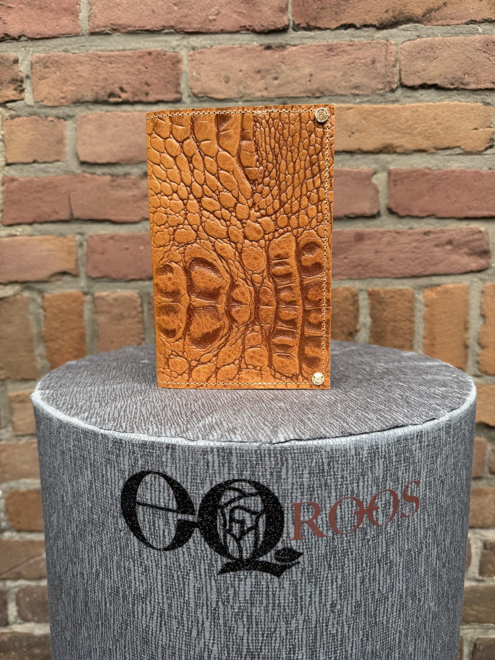 Lederen paspoort hoes hond/kat Royal